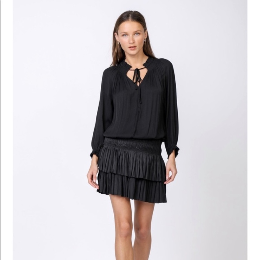 Black current air dress-worn once-like new!